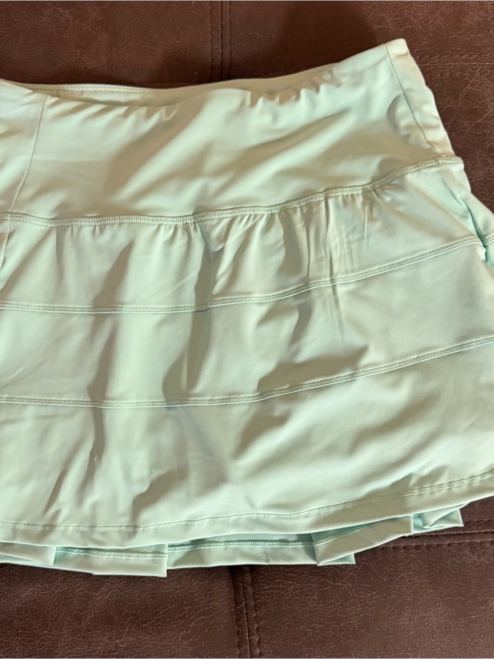 Women's Layered Active Skort in Light Mint